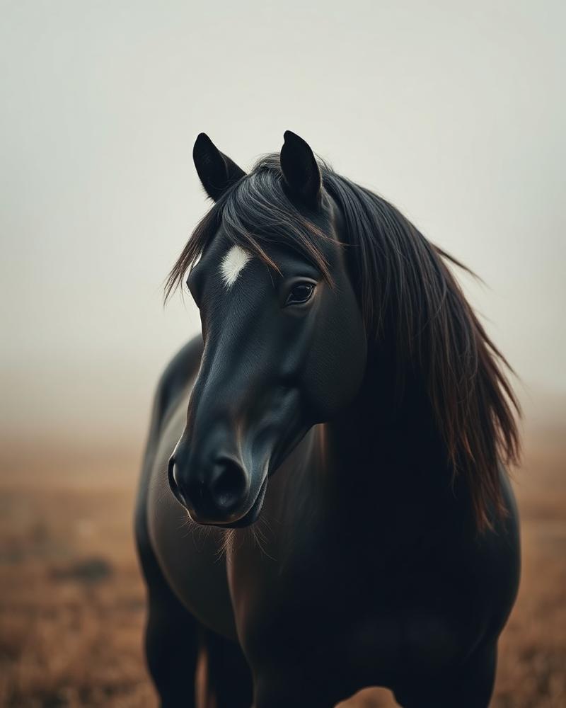Friesian horse